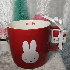 Magenta Miffy Mug N.W.T. Red And White